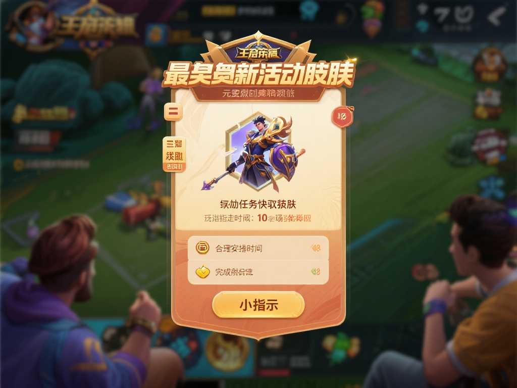 三、完成任务快速获取皮肤
大多数最新活